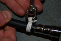 Tie bolt snap